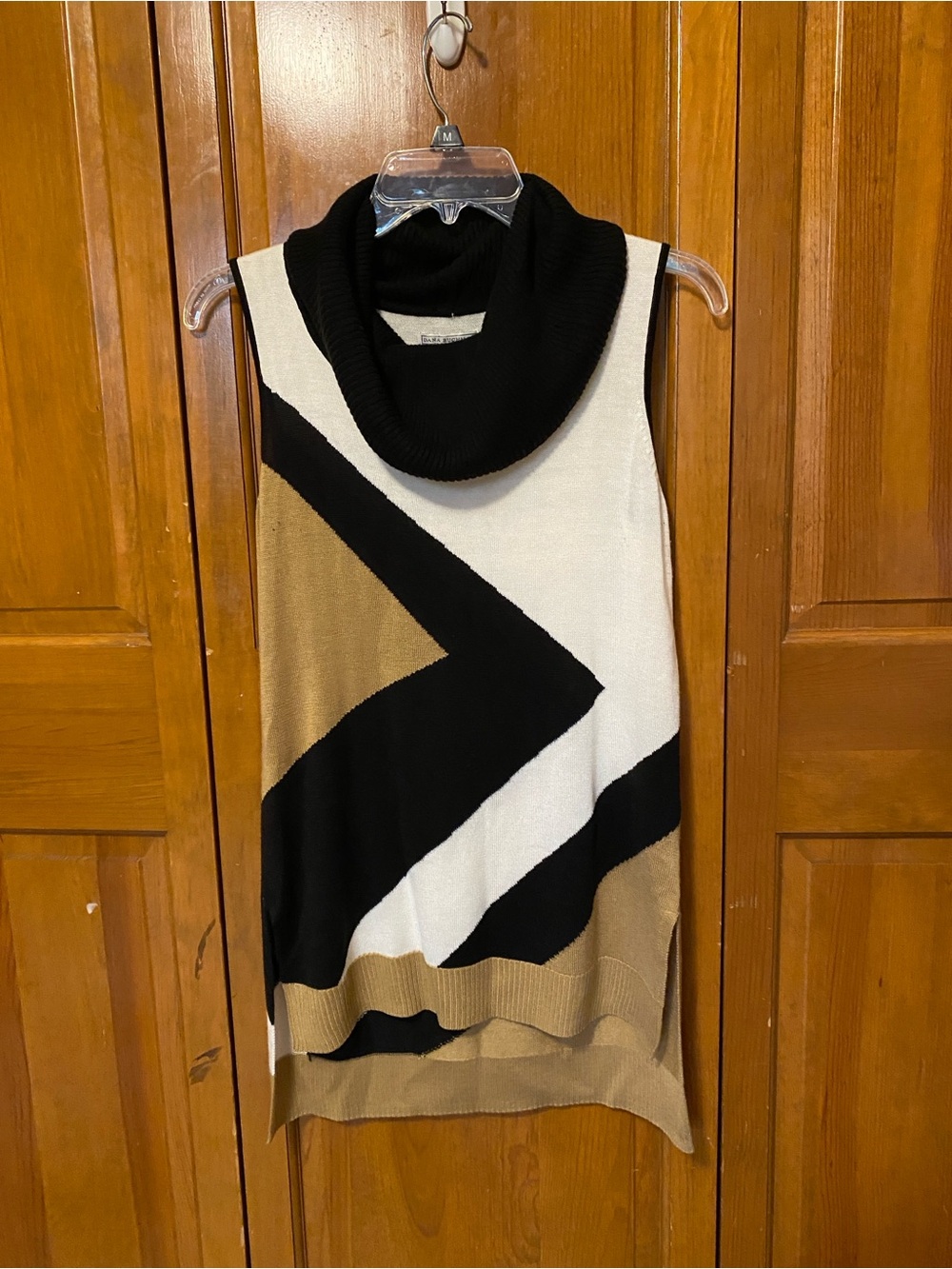 Dana Buchman Sleeveless Turtleneck Sweater